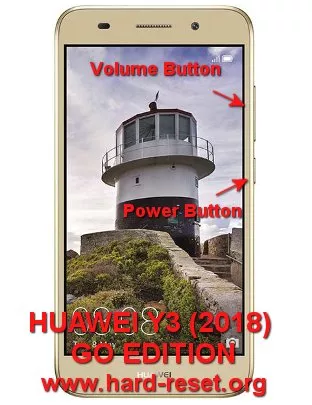hard reset huawei y3 2018 (android go edition)