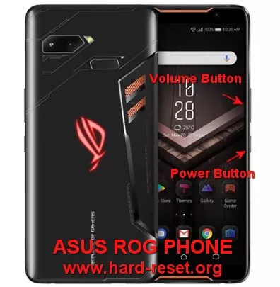 hard reset asus rog phone for gamer