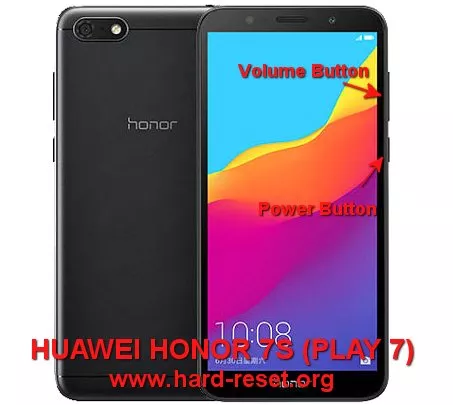 hard reset huawei honor 7 s / huawei honor play 7