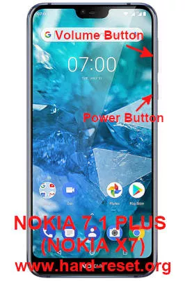 hard reset nokia 7.1 plus or nokia x7