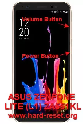 hard reset asus zenfone lite L1 za551kl