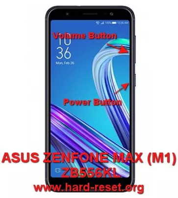 hard reset asus zenfone max m1 zb556kl