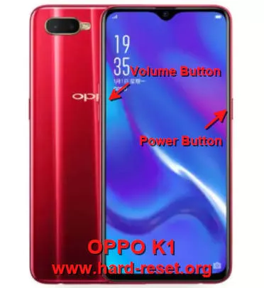 hard reset oppo k1