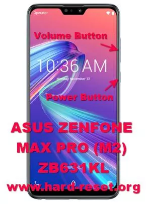 hard reset asus zenfone max pro m2 zb631kl
