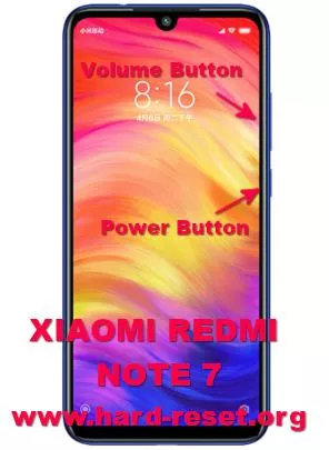 hard reset xiaomi redmi note 7