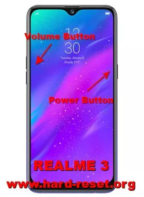 hard reset oppo realme 3