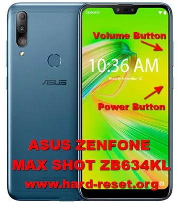 hard reset asus zenfone max shot zb634kl