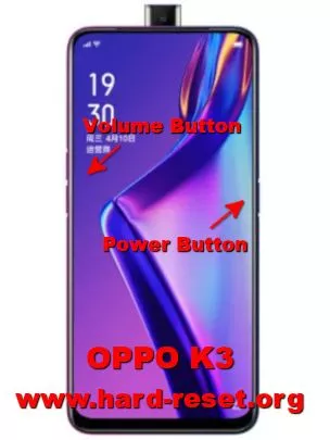 hard reset oppo k3