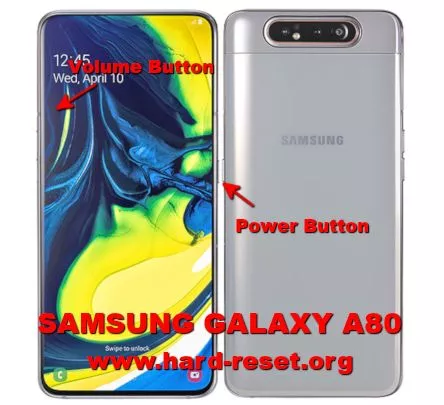hard reset samsung galaxy a80