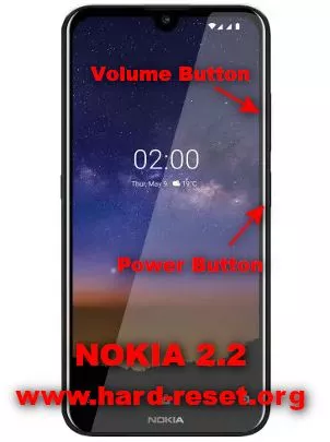 hard reset nokia 2.2