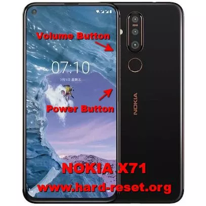 hard reset nokia x71