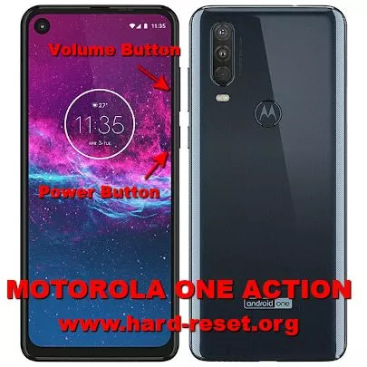 hard reset motorola one action