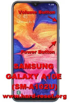 hard reset samsung galaxy a10e SM-A102U