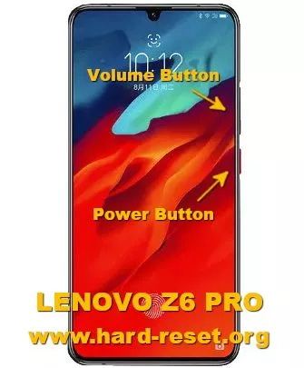 hard reset lenovo z6 pro