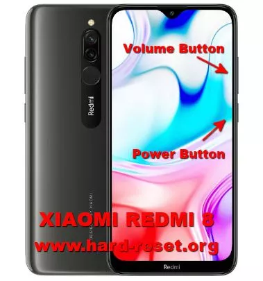 hard reset xiaomi redmi 8