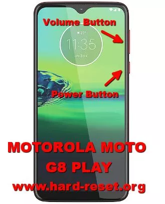 hard reset motorola moto g8 play