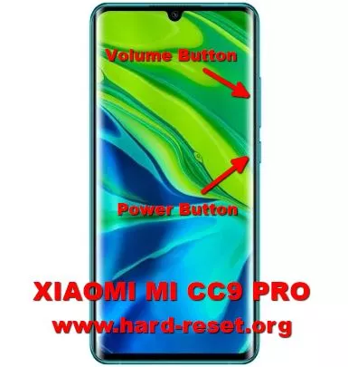 hard reset xiaomi mi cc 9 pro