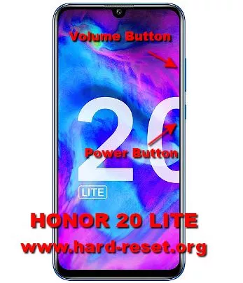 hard reset huawei honor 20lite / honor 10i