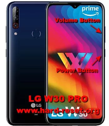 hard reset lg w30 pro
