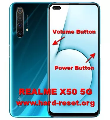 hard reset oppo realme x50 5g