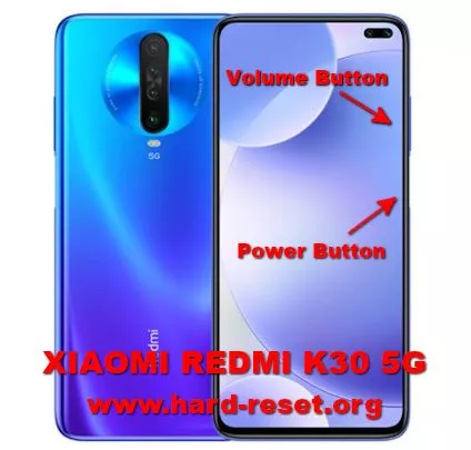 hard reset xiaomi redmi k30 5g M1912G7BE / M1912G7BC
