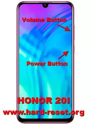 hard reset huawei honor 20i