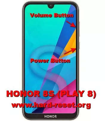 hard reset huawei honor 8s / honor play 8
