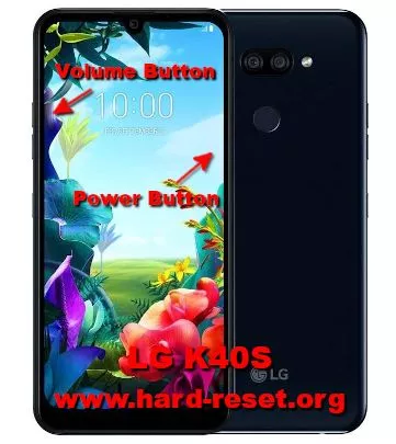 hard reset lg k40s LMX430HM