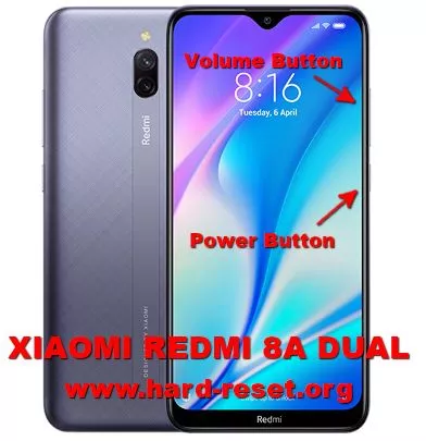 hard reset xiaomi redmi 8a dual