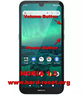 hard reset nokia 1.3