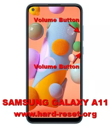 hard reset samsung galaxy a11