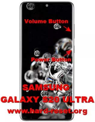 hard reset samsung galaxy s20 ultra / 5G