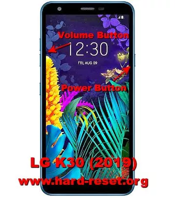 hard reset lg k30 2019