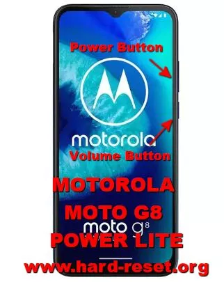 hard reset motorola moto g8 power lite
