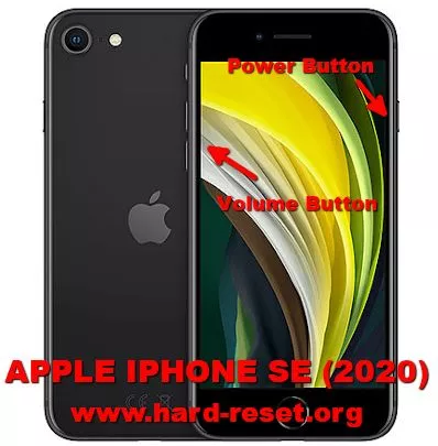hard reset iphone se 2020 / se2 (second generation)