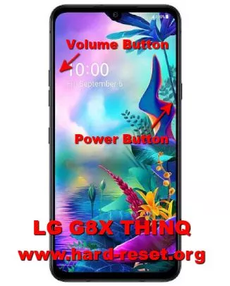 hard reset lg g8x thinq