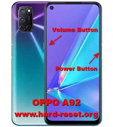hard reset oppo a92