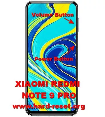 hard reset xiaomi redmi note 9 pro