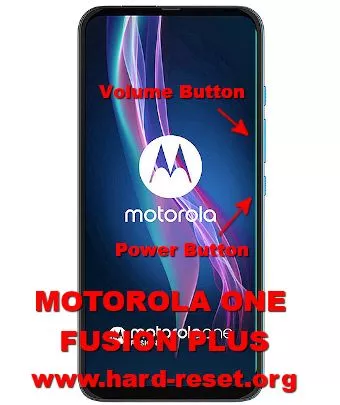 hard reset motorola one fusion plus