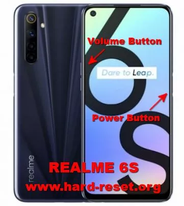 hard reset oppo realme 6s