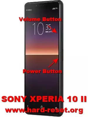 hard reset sony xperia 10 II