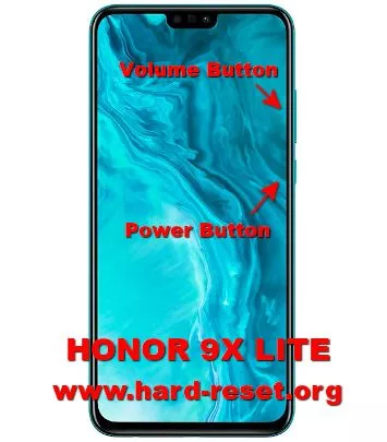 hard reset huawei honor 9x lite