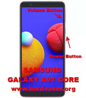 hard reset samsung galaxy a01 core