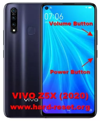 hard reset vivo z5x 2020