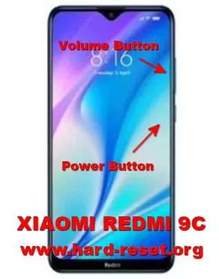 hard reset xiaomi redmi 9c