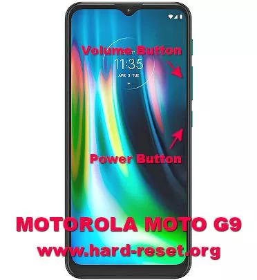 hard reset motorola moto g9