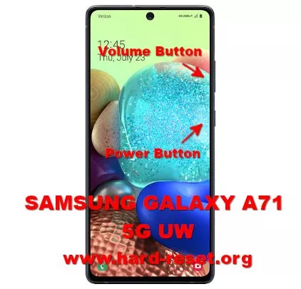 hard reset samsung galaxy a71 5g uw SM-A716V