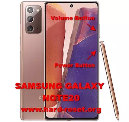 hard reset samsung galaxy note20