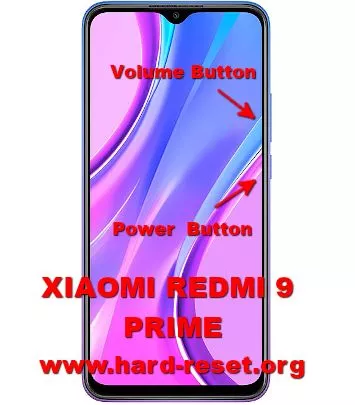 hard reset xiaomi redmi 9 prime