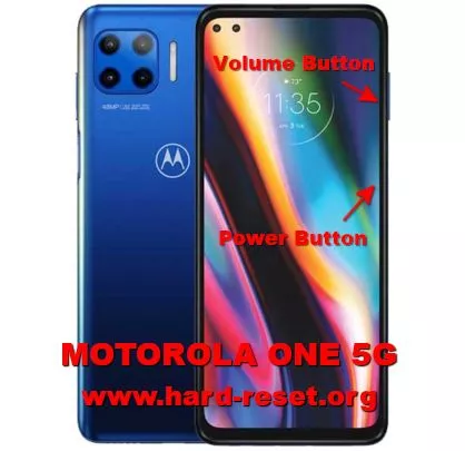 hard reset motorola one 5g